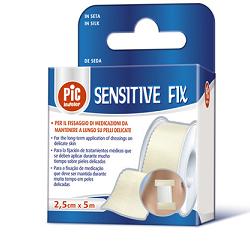 CEROTTO IN ROCCHETTO PIC SENSITIVE FIX SETA 5X500 CM CON FUSTELLA - Magnumfarma.it