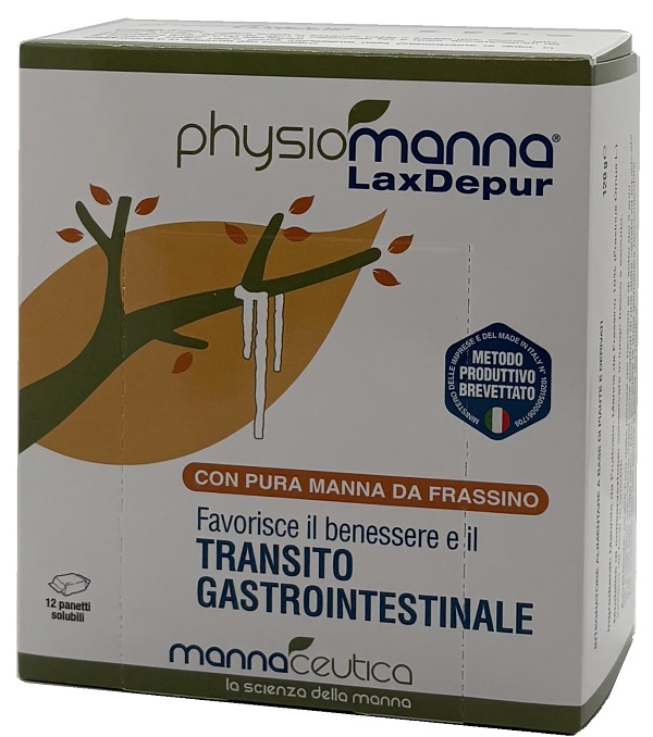 PHYSIOMANNA LAXDEPUR MANNITE DUFOUR 12 PANETTI SOLUBILI DA 10 G - Magnumfarma.it