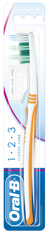 ORALB 123 CLASSIC CARE SPAZZOLINO MANUALE - Magnumfarma.it