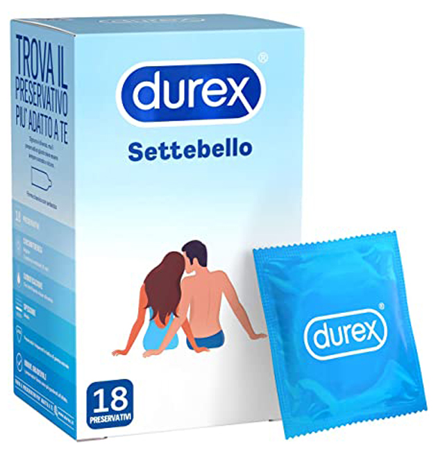 PROFILATTICO DUREX SETTEBELLO CLASSICO 18 PEZZI - Magnumfarma.it