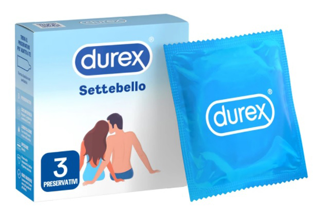 PROFILATTICO DUREX SETTEBELLO CLASSICO 3 PEZZI - Magnumfarma.it