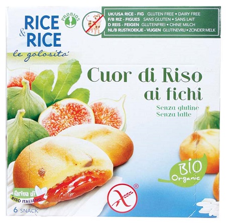 RICE&RICE CUOR DI RISO AI FICHI SENZA LATTE 6 X 33 G - Magnumfarma.it