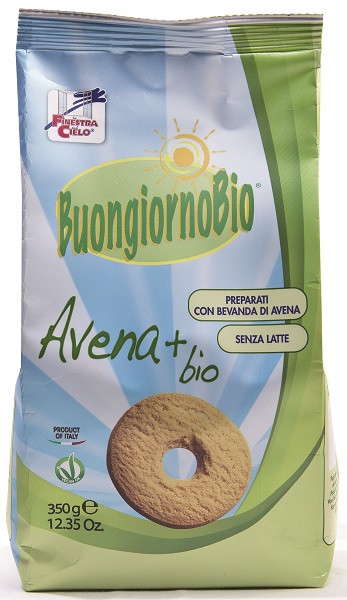 FSC BUONGIORNOBIO BISCOTTI ALL'AVENA+ BIO VEGAN SENZA LATTE 350 G - Magnumfarma.it