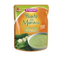 PLASMON POUCHES VELLUTATA DI ZUCCHINE E PISELLI 180 G - Magnumfarma.it