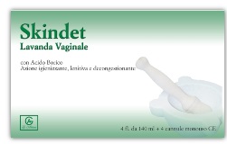 SKINDET LAVANDA VAGINALE 4 FLACONI 140 ML + 4 CANNULE MONOUSO IN BLISTER - Magnumfarma.it