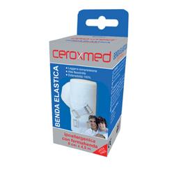BENDA ELASTICA CEROXMED 8X450 CM CON GANCIO 1 PEZZO - Magnumfarma.it