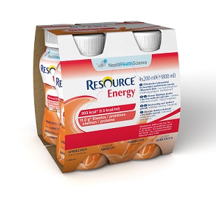 RESOURCE ENERGY ALBICOCCA 4 BOTTIGLIE 200 ML - Magnumfarma.it