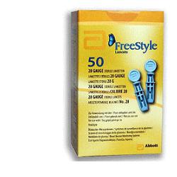 LANCETTE PUNGIDITO FREESTYLE GAUGE 28 50 PEZZI - Magnumfarma.it