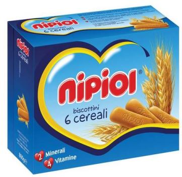 NIPIOL BISCOTTINI 6 CEREALI 800 G - Magnumfarma.it