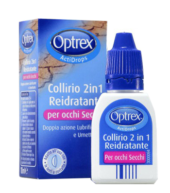 GOCCE OCULARI OPTREX ACTIDROPS 2IN1 REIDRATANTE OCCHI STANCHI 1 PEZZO - Magnumfarma.it