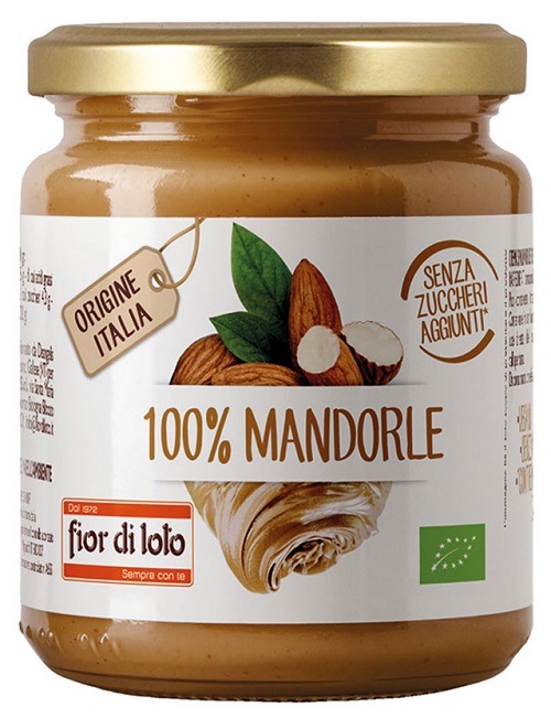 FIOR DI LOTO CREMA 100% DI MANDORLE TOSTATE - Magnumfarma.it