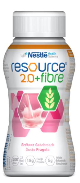 RESOURCE 2,0 + FIBRE FRAGOLA 200 ML - Magnumfarma.it
