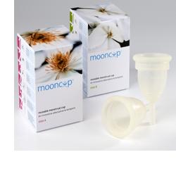 COPPETTA MESTRUALE MOONCUP TAGLIA B PICCOLA PER DONNE CON MENO DI 30 ANNI - Magnumfarma.it