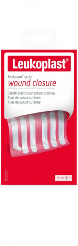 CEROTTO PER SUTURA LEUKOSAN STRIP 6X38MM 2 BUSTE X 6 CEROTTI - Magnumfarma.it