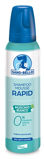 SANO E BELLO SHAMPOO MOUSSE RAPID NF MUSCHIO BIANCO 300 ML - Magnumfarma.it
