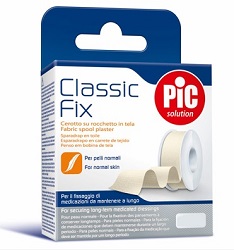 CEROTTO IN ROCCHETTO CLASSIC FIX WHITE 2,5X500 CM FUSTELLA - Magnumfarma.it