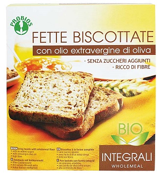FETTE BISCOTTATE INTEGRALI SENZA ZUCCHERO 270 G - Magnumfarma.it