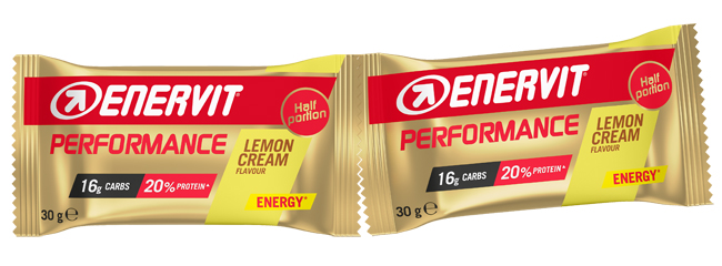 ENERVIT PS DOUBLE LEMON CREAM 2 MEZZE PORZIONI BOX 1 BARRETTA - Magnumfarma.it