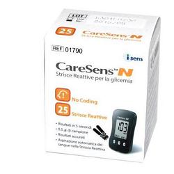 STRISCE MISURAZIONE GLICEMIA CARESENS N 25 PEZZI - Magnumfarma.it