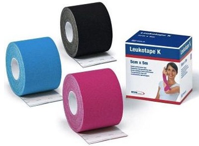 BENDA ADESIVA LEUKOTAPE K PER TAPING FISIOTERAPICO LARGHEZZA 5 CM LUNGHEZZA 5 M COLORE AZZURRO IN ROTOLO - Magnumfarma.it