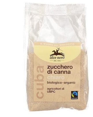 ZUCCHERO DI CANNA CHIARO BIO CUBA FAIRTRADE 500 G - Magnumfarma.it