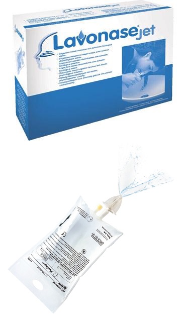IRRIGATORE NASALE LAVONASE CON SOLUZIONE FISIOLOGICA 6 PEZZI - Magnumfarma.it