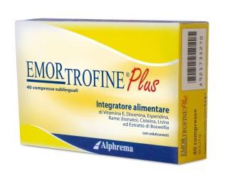 EMORTROFINE PLUS 40 COMPRESSE SUBLINGUALI - Magnumfarma.it