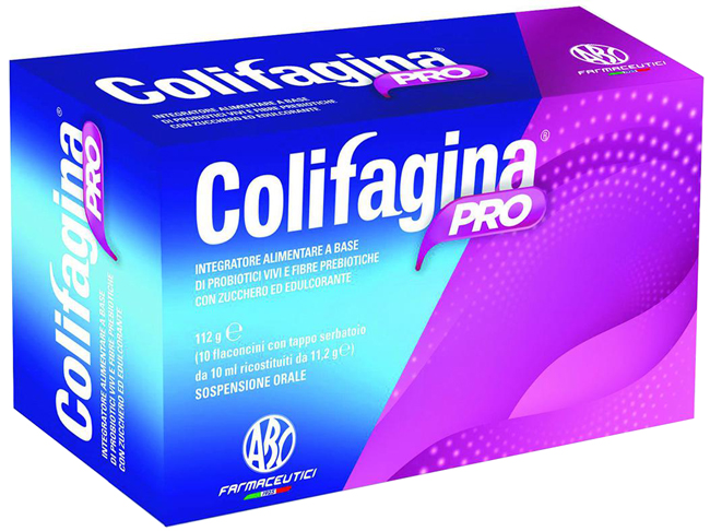COLIFAGINA PRO 10 FLACONCINI TAPPO SERBATOIO - Magnumfarma.it