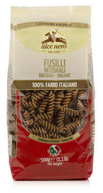 FUSILLI 100% FARRO INTEGRALE BIO 500 G - Magnumfarma.it