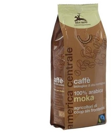 CAFFE' MOKA 100% ARABICA BIO FAIRTRADE 250 G - Magnumfarma.it