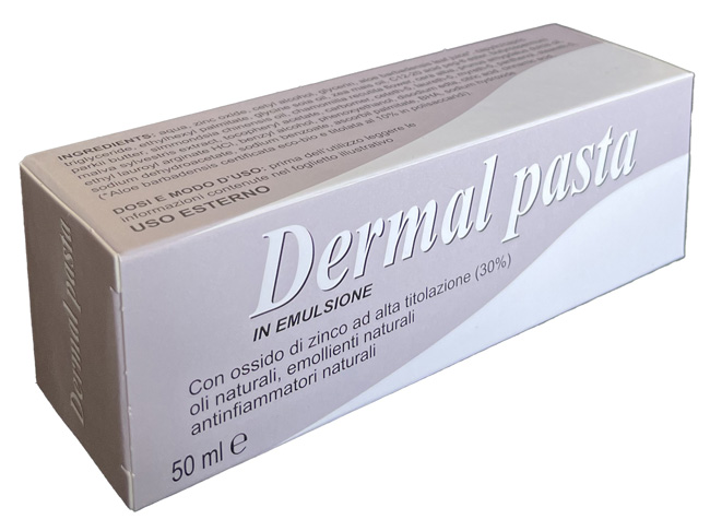DERMAL PASTA EMULSIONE CON OSSIDO DI ZINCO 30% 50 ML - Magnumfarma.it