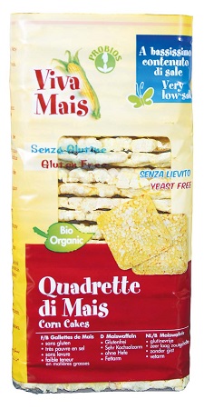 VIVA MAIS QUADRETTE DI MAIS SENZA SALE E SENZA LIEVITO 130 G - Magnumfarma.it