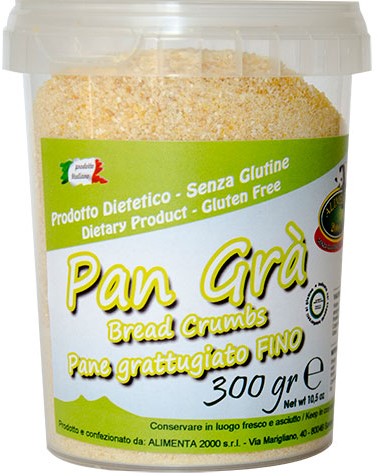PAN GRA' PANE GRATTUGIATO FINO FRESELLE DEL VESUVIO 300 G - Magnumfarma.it