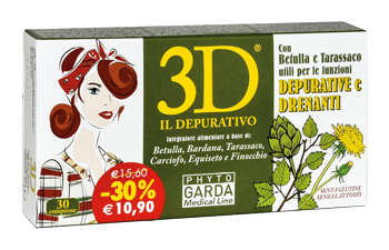 3D IL DEPURATIVO 30 COMPRESSE - Magnumfarma.it