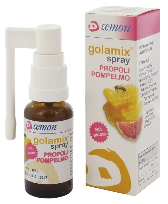 GOLAMIX SPRAY - PROPOLI POMPELMO 20 ML - Magnumfarma.it