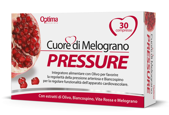 CUORE DI MELOGRANO PRESSURE 30 COMPRESSE 1 G - Magnumfarma.it