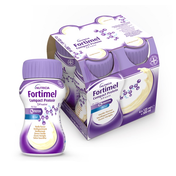 FORTIMEL COMPACT PROTEIN VANIGLIA 4 BOTTIGLIE DA 125 ML - Magnumfarma.it