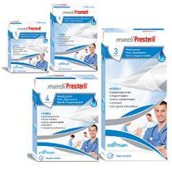 MEDICAZIONE POST OPERATORIA MEDIPRESTERIL IMPERMEABILE 10X25CM 3 PEZZI - Magnumfarma.it