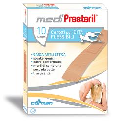 CEROTTO PER DITA MEDIPRESTERIL FLESSIBILE 12X2CM 10 PEZZI - Magnumfarma.it