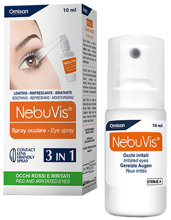 NEBUVIS OCCHI IRRITATI SPRAY 10 ML 1 PEZZO - Magnumfarma.it
