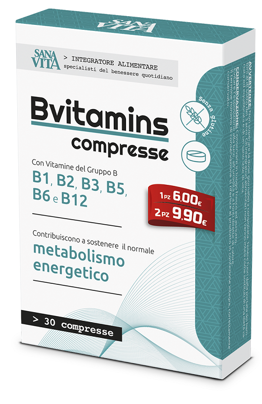 SANAVITA BVITAMINS 30 COMPRESSE - Magnumfarma.it