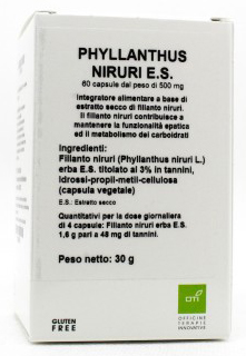 PHYLLANTHUS NIRURI ESTRATTO SECCO 60 CAPSULE - Magnumfarma.it