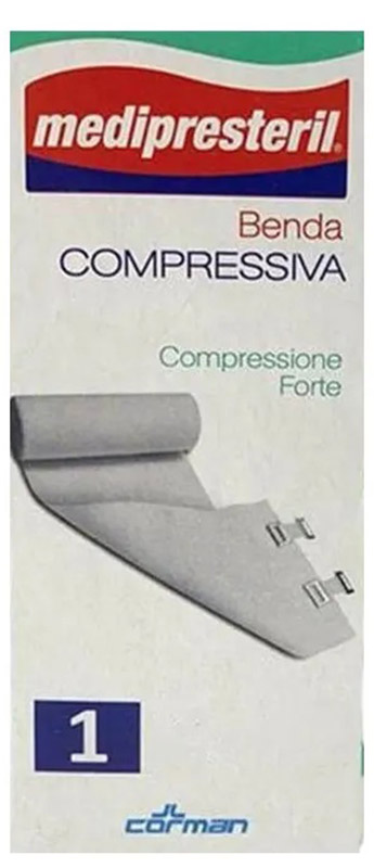 BENDA MEDIPRESTERIL COMPRESSIONE FORTE M4,5X10CM TESI - Magnumfarma.it