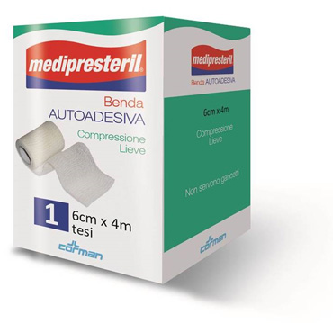 BENDA ADESIVA MEDIPRESTERIL 6X400CM - Magnumfarma.it