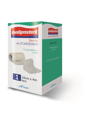 BENDA ADESIVA MEDIPRESTERIL 10X400CM - Magnumfarma.it