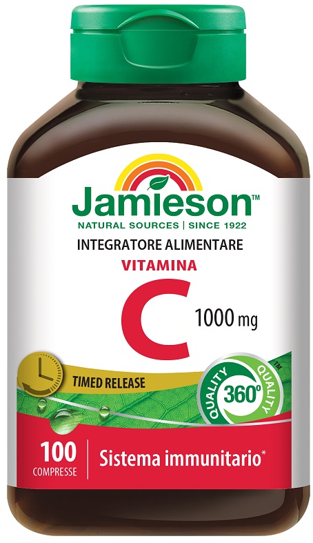JAMIESON VITAMINA C 1000 TIMED RELEASE 100 COMPRESSE BARATTOG - Magnumfarma.it