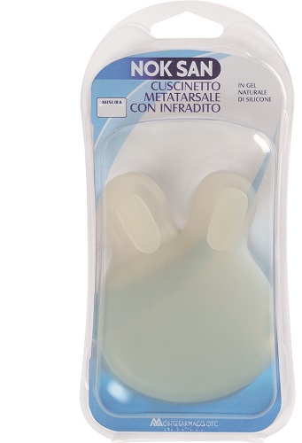 NOK SAN GEL CUSCINETTO METATARSALE CON INFRADITO S/M - Magnumfarma.it