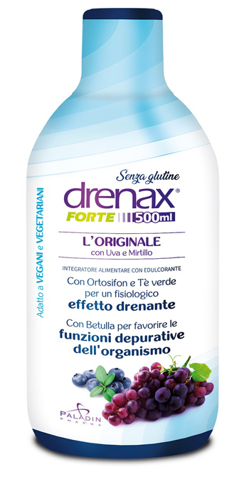 DRENAX FORTE L'ORIGINALE CON UVA E MIRTILLO 500 ML - Magnumfarma.it