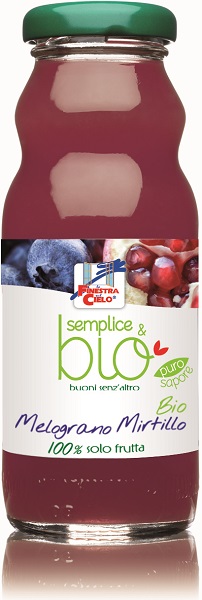 FSC SEMPLICE&BIO MELA MELOGRANO MIRTILLO BIO SENZA ZUCCHERI AGGIUNTI 200 ML - Magnumfarma.it