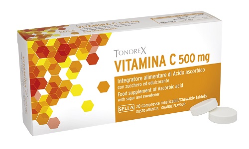 TONOREX VITAMINA C 500 MG 20 COMPRESSE - Magnumfarma.it